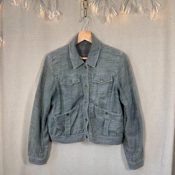 Anthropologie Jackets & Blazers - Anthropologie Utility Cotton Jean Jacket | Size SP